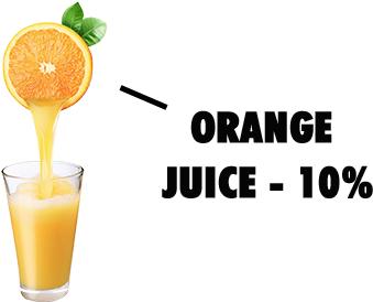 Cashews Orange Juice - Orange Juice (380x320)