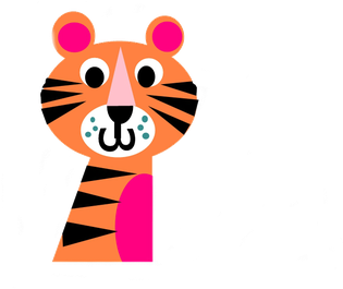 Tigres Clipart Kawaii - Tigre Kawaii Png (350x350)