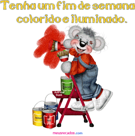 Tirando De Letra E Palavra - Feliz Domingo Con Ositos Gifs (462x467)