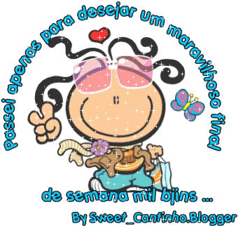 Recados De Fim De Semana Para Facebook - Bom Fim De Semana Divertido (350x350)