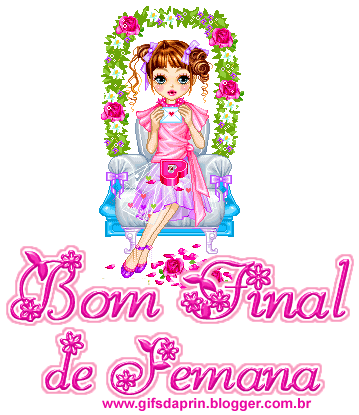 Recado Facebook Bom Final De Semana, Amiga - Girl (348x405)
