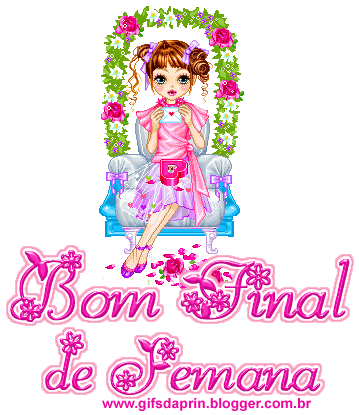 Recado Facebook Bom Final De Semana, Amiga - Girl (348x405)