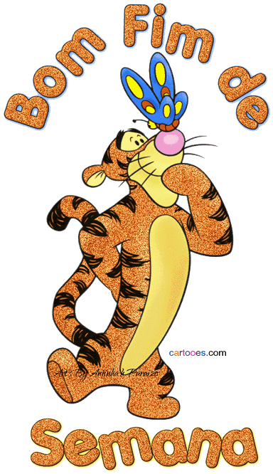 Comparttilhe - Tigger With A Butterfly (375x659)