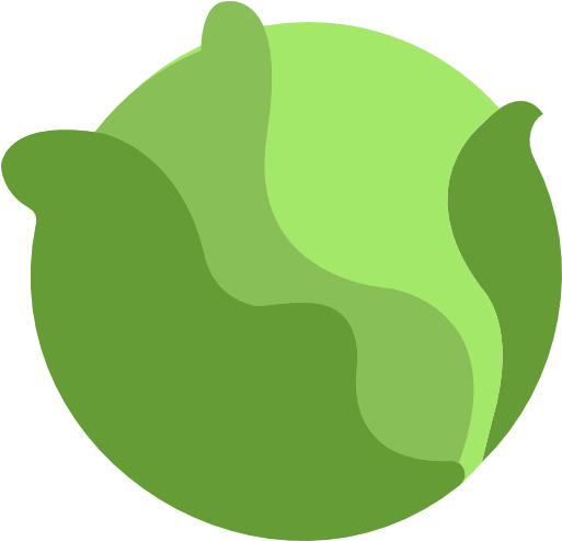Veggies - Cabbage Icon Png (512x512)