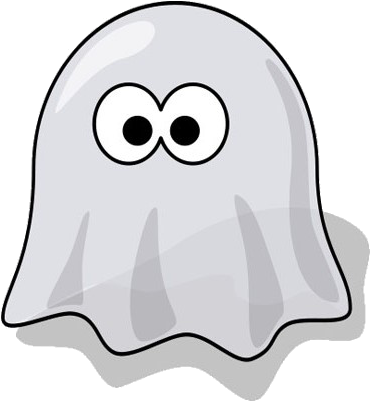 Me/cfs Ghost - Cartoon Ghost Png (400x400)