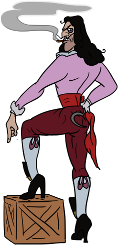 Image - Captain Hook Tumblr Fan Art (500x571)