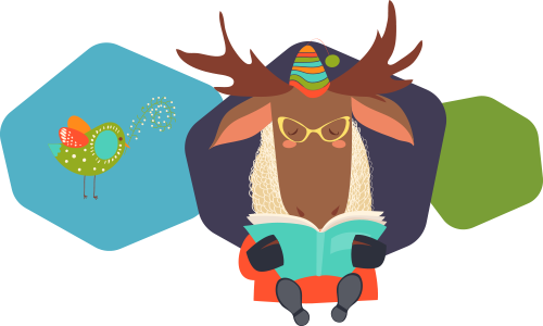 Dropping Off Books - Illustration (500x300)