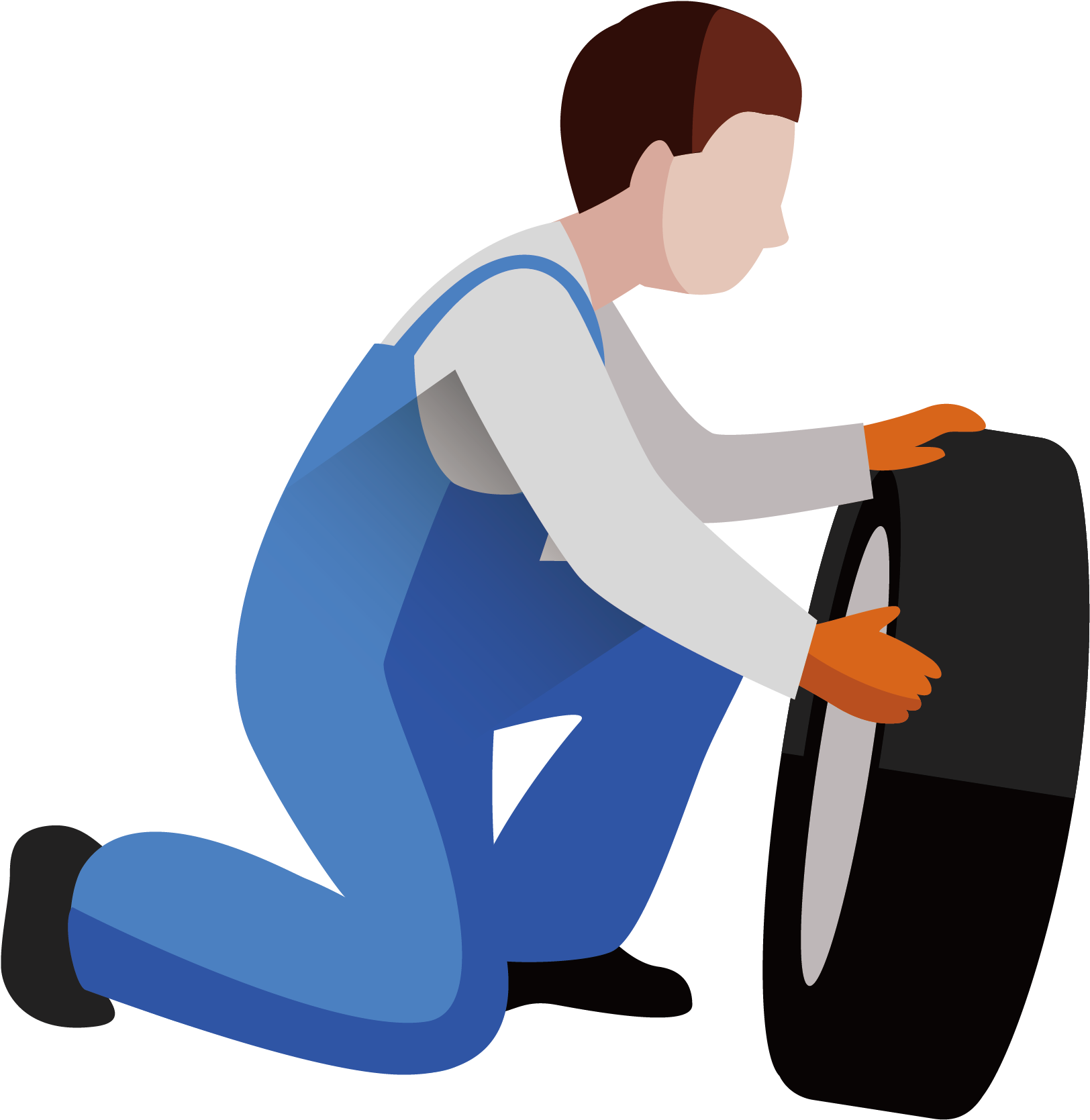 Car Lindlar Tire Laborer - Laborer (1875x1875)