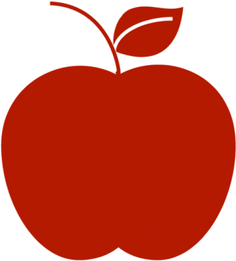 Black Apple - Deco Enfant Pomme (548x548)
