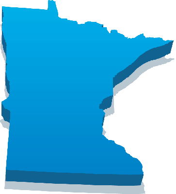 Minnesota Map - Minnesota (363x399)