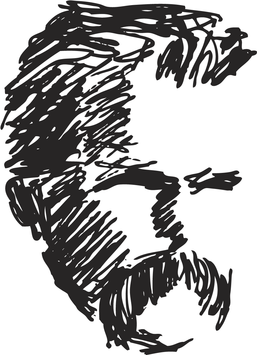 Corky Coker Face 09 Darker - Illustration (1192x1192)