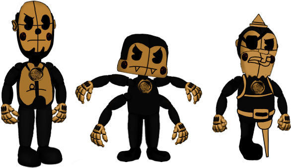 Funtime Batim Characters 2 By Fnaf-fan201 - Bendy And The Ink Machine (715x410)