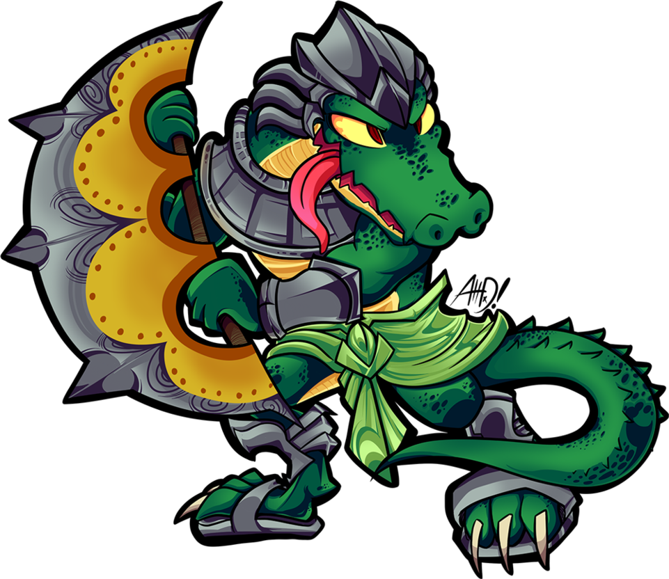 The Butcher Of The Sands By Adrusaurio - Illustration (961x832)