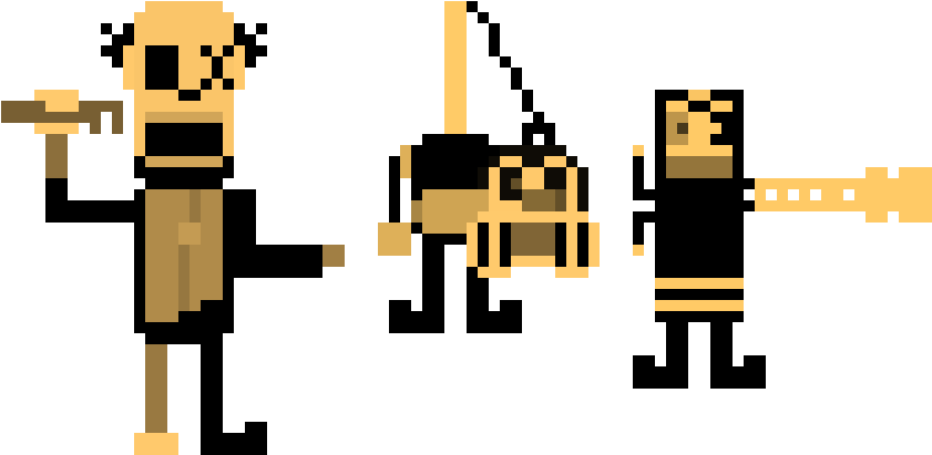 The Butcher Gang - Pixel Art (960x460)