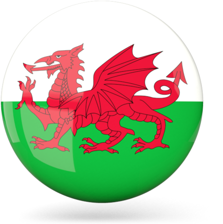 Illustration Of Flag Of Wales - Welsh Flag Circle (640x480)
