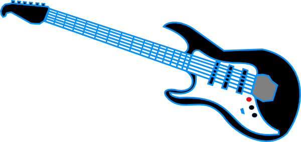 Guitar Clip Art - Clip Art (600x284)