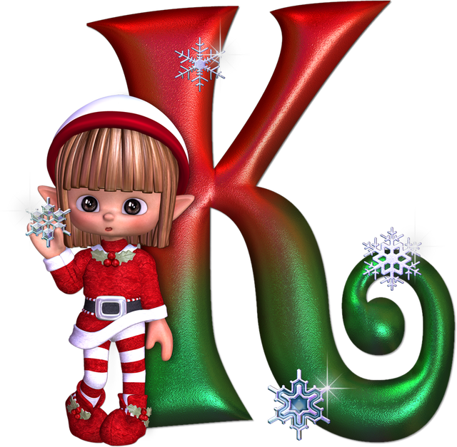 Alfabeto De Navidad - Merry Christmas-christmas, Holiday, Card (640x627)
