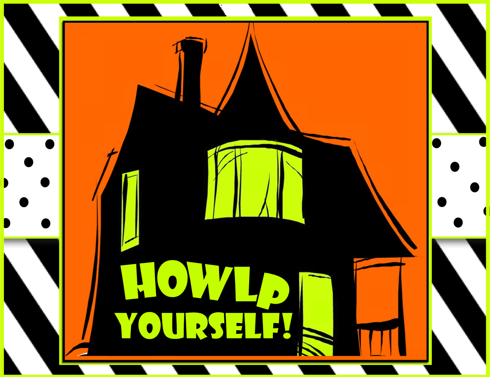 Help Yourself Halloween Signs (1664x1283)