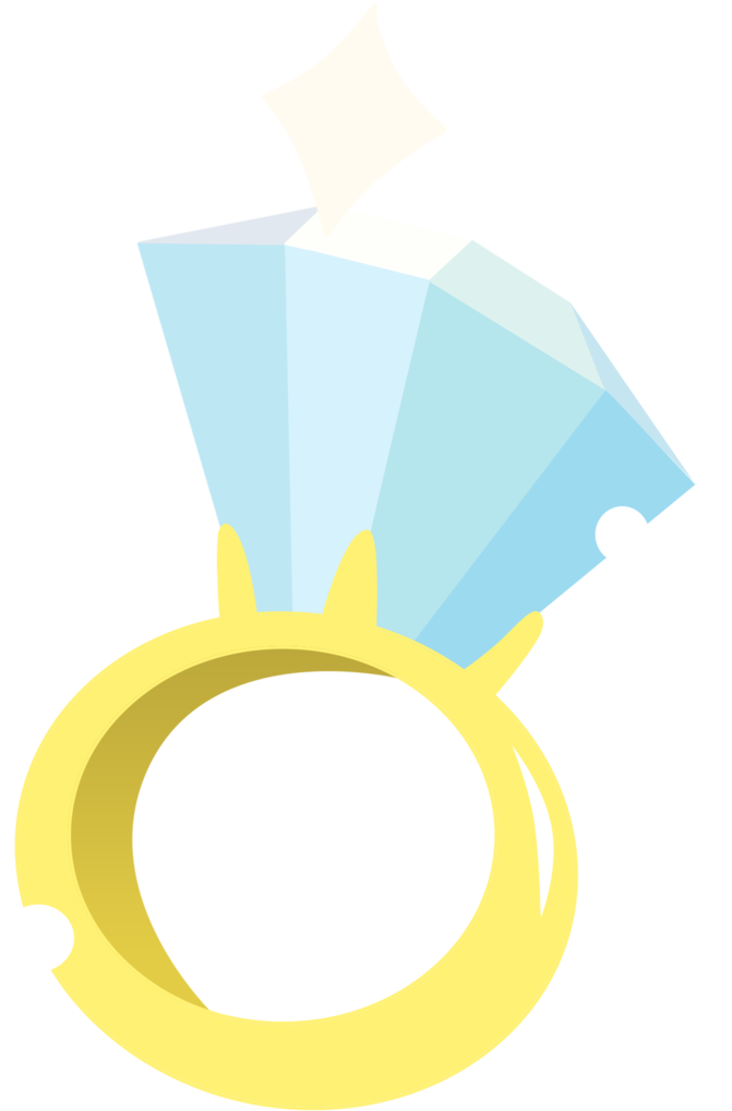 Pin Diamond Ring Clipart No Background - Rich Cutie Marks (713x1024)