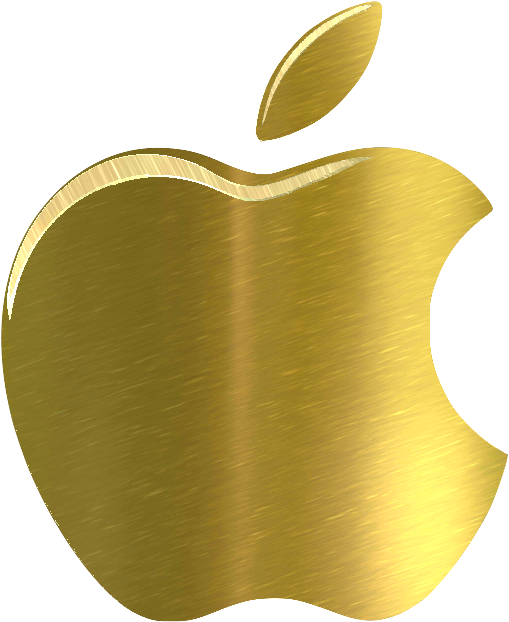 Golden Apple 1 Icon By Infinityachieved - Golden Apple Logo Png (640x640)