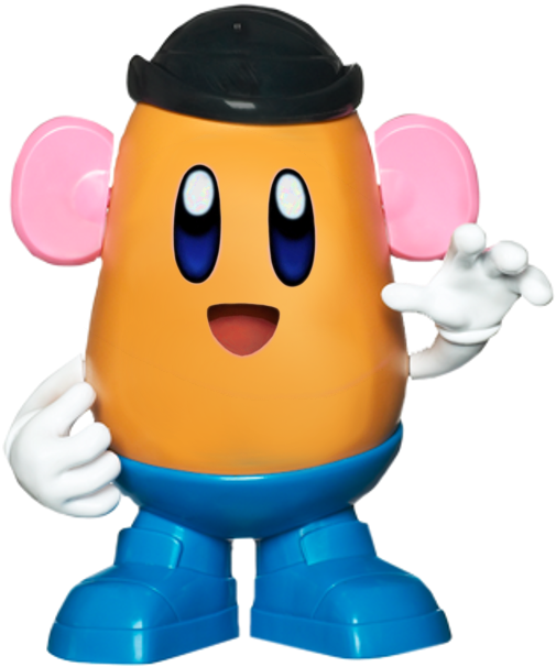 Potato Kirby By Camisback9902 - Mr Potato Head Toy (641x641)