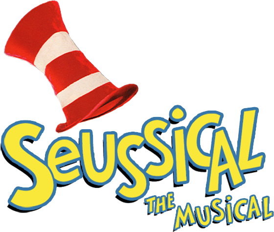 Seuss1 - Seussical Jr Logo Transparent (576x485)