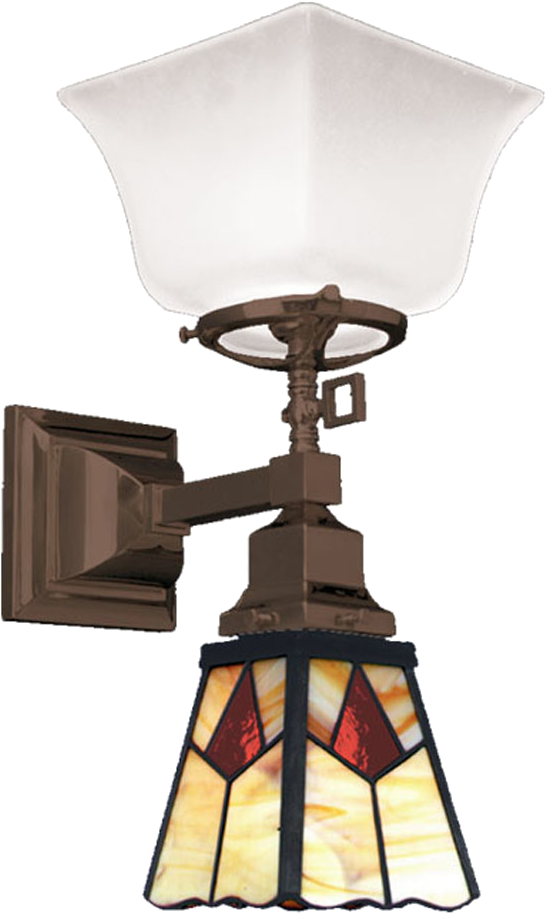 Ceiling Lights, Arts Crafts Craftsman Mission Wall - Arts And Crafts Gas Lamp (613x1000)