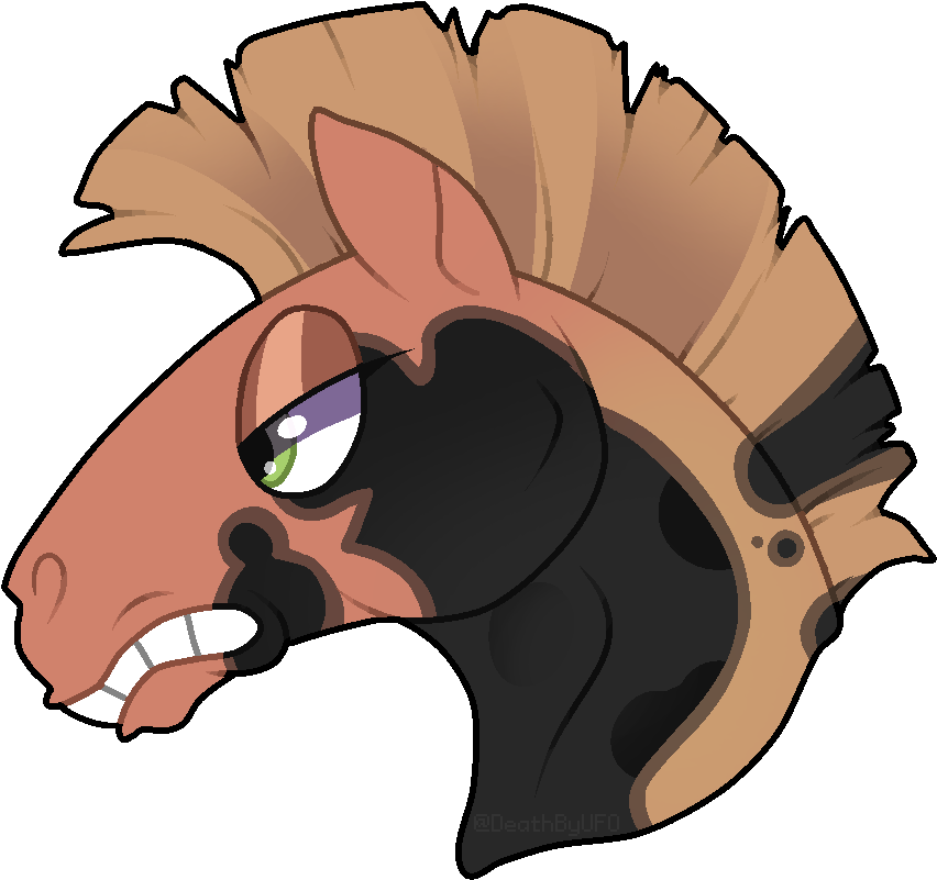 [commission] Heavy Metal By Deathbyufo - Cartoon (877x823)