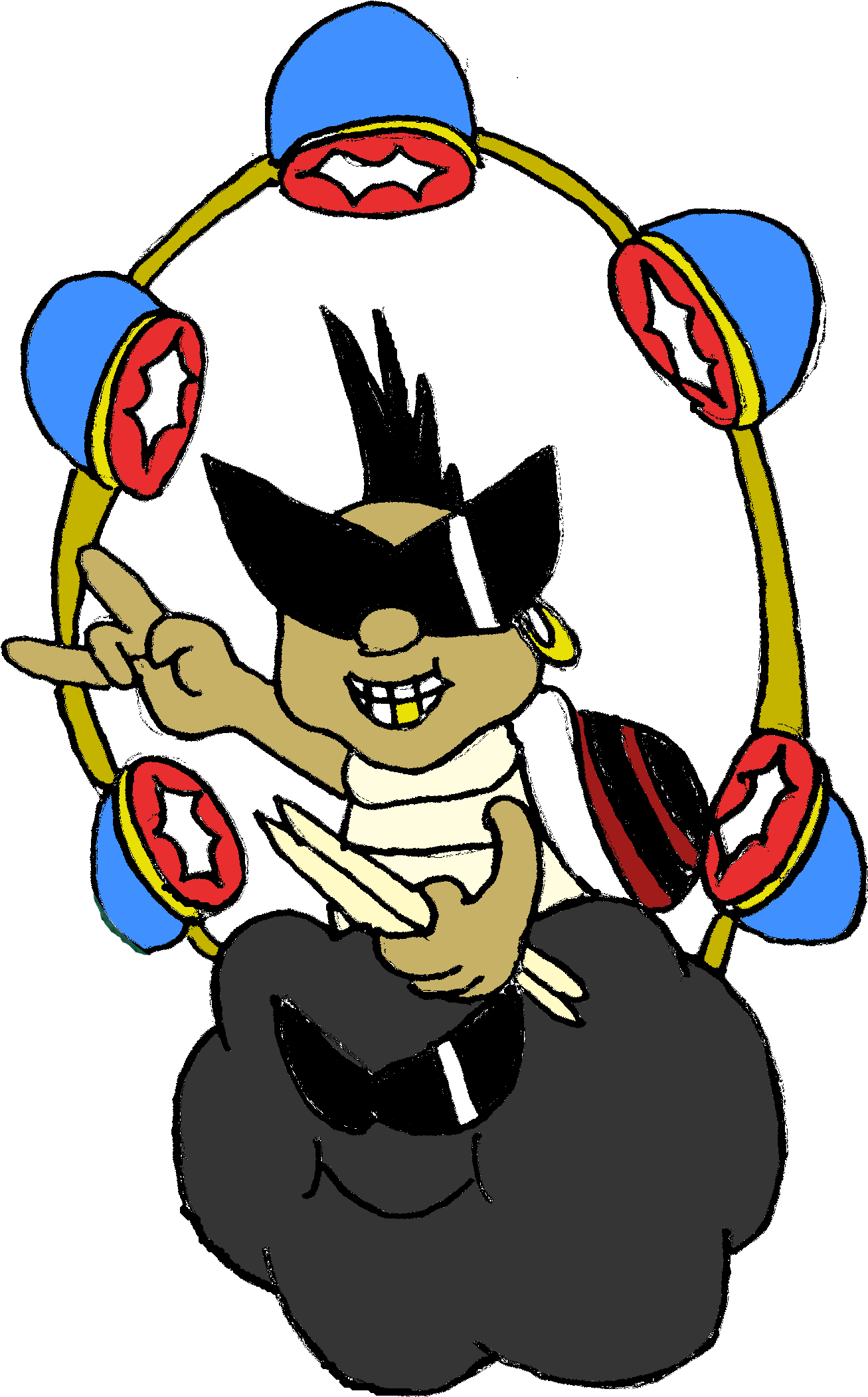 Raikitu, The Heavy Metal Lakitu - Party (1338x2156)