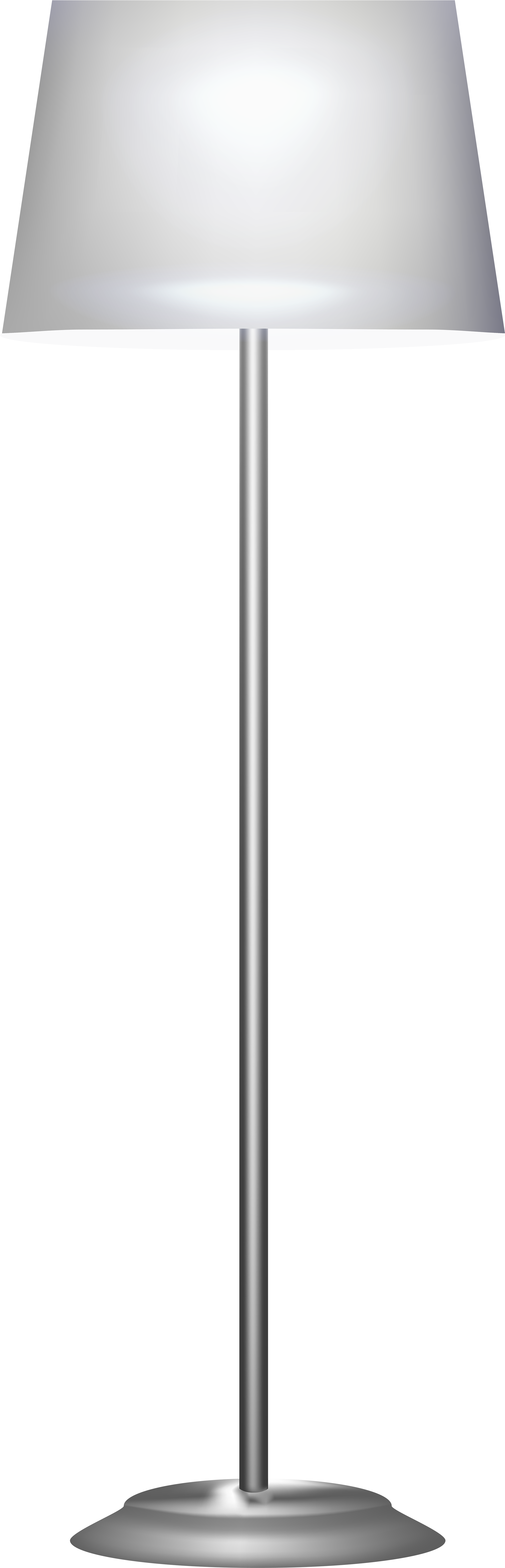 Floor Lamps Transparent Competent White Lamp Clip Art - Clip Art (2566x8000)