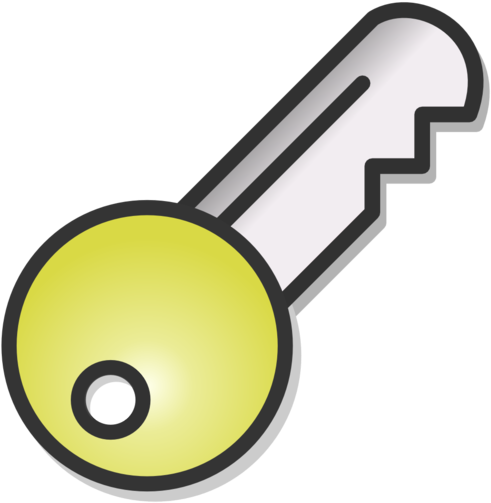 Illustration Of A Key - Key (958x1355)