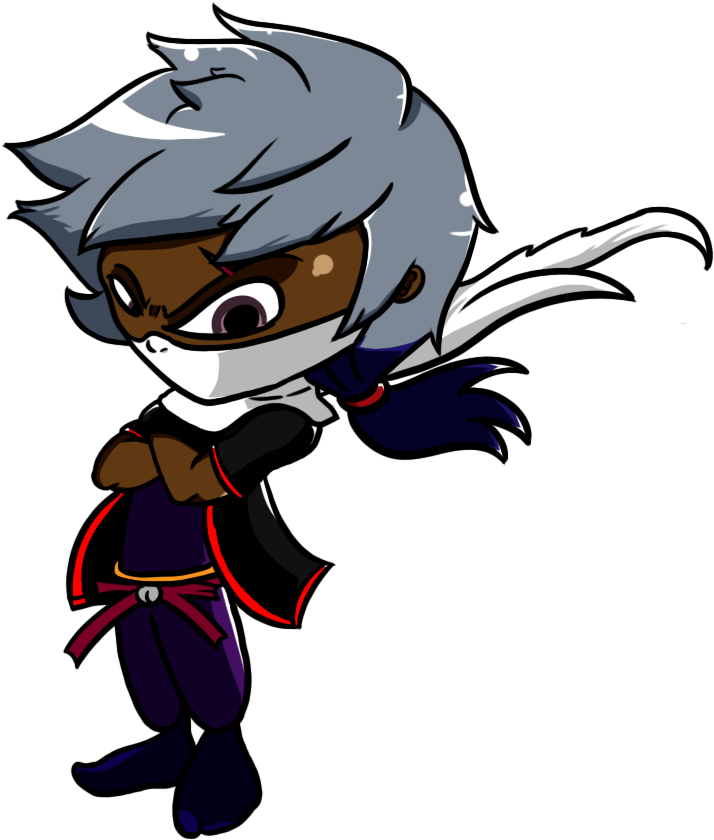 Killer Ninja Warrior By Darthsatan20 - Cartoon (733x839)