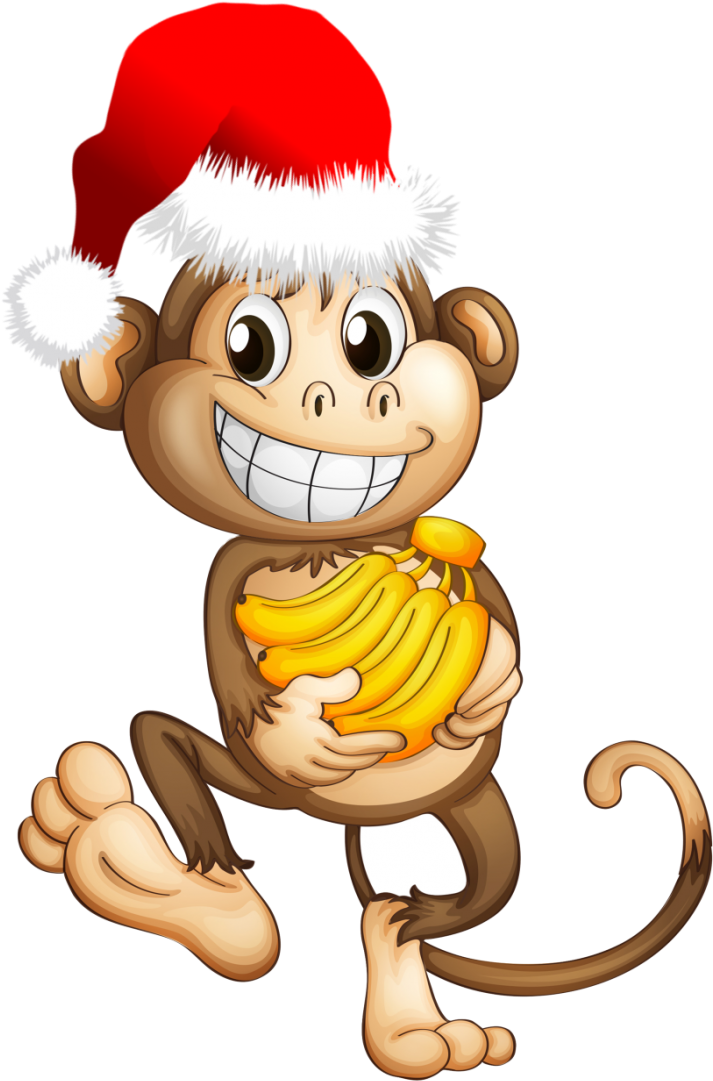 Cartoon Royalty-free Monkey Clip Art - Cartoon Monkey Swinging On A Vine (818x1200)
