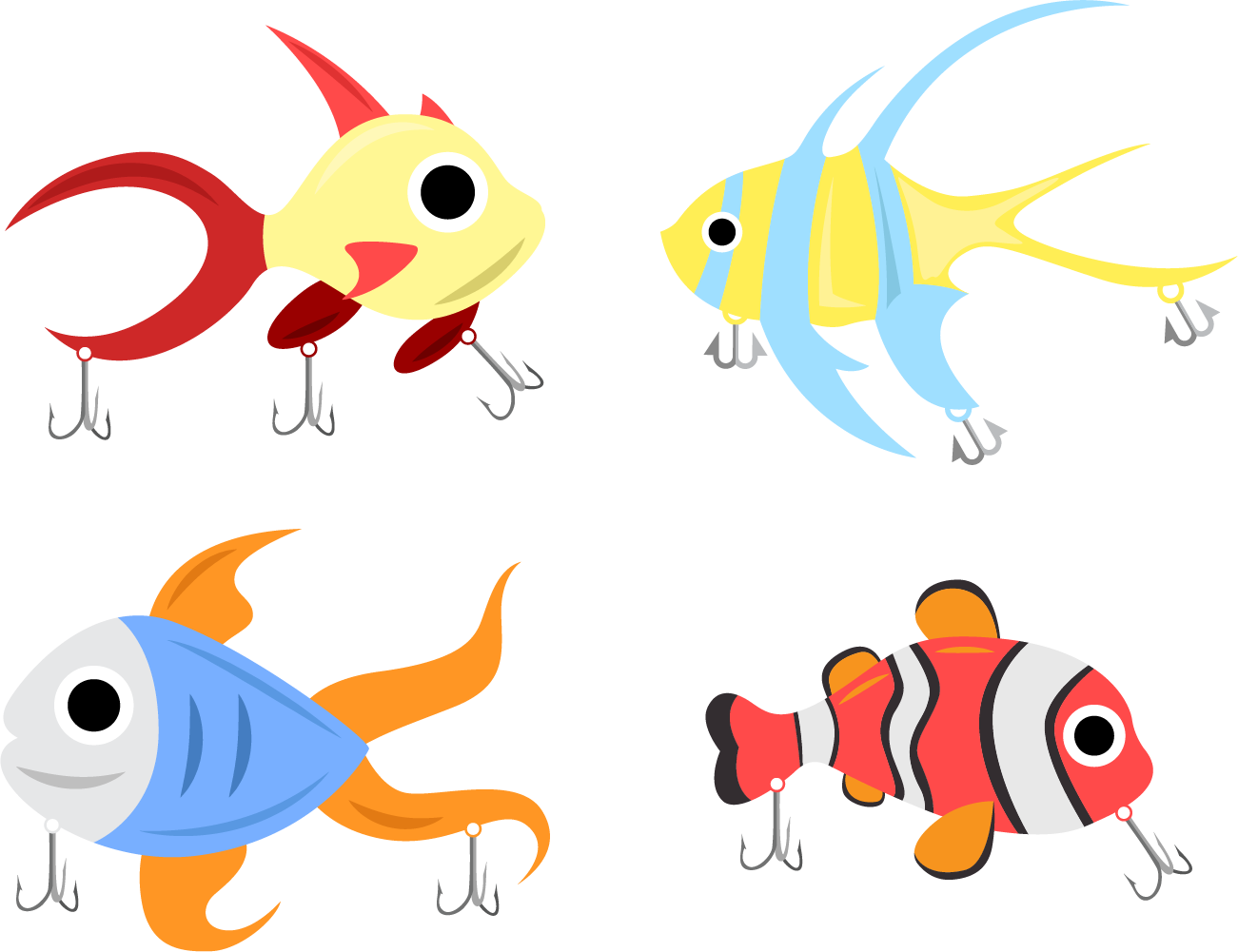 Sea Clown Fish - Sea (1301x1001)