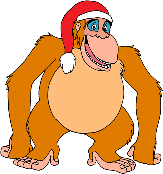 Christmas King Louie By Lionkingrulez - Christmas Day (605x637)