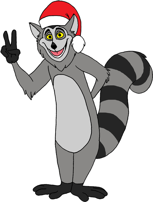Christmas King Julien By Lionkingrulez - Julien Christmas (520x682)