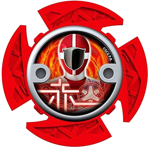 Lightspeed Rescue Red Ninja Power Star - Power Rangers Ninja Steel (651x642)