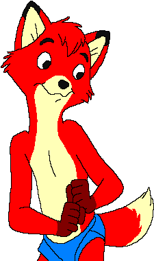 Fox Clipart Tod - Fox And The Hound Anthro (456x382)