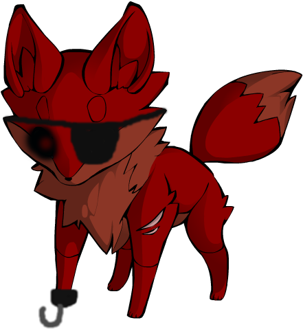 Foxy Chibi Fox By Xtechnoboltx On Deviantart - Foxy As A Chibi (600x550)