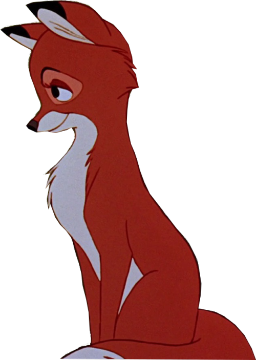 Hound Clipart Red Fox - Fox And The Hound Vixey (500x703)