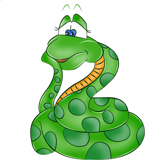 Snake Green Anaconda Boa Constrictor Clip Art - Snake Clipart (564x572)