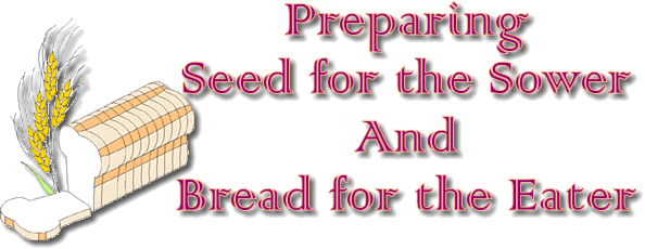 A Picture Of Bread And Wheat - God Give Seed To The Sower (594x230)