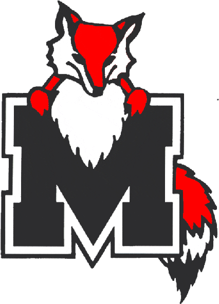 Red Fox Clipart Marist - Marist Foxes Logo (429x600)