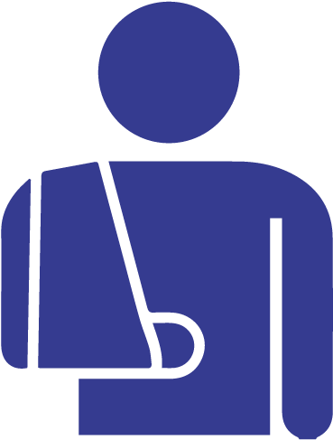 Montana Clipart Labor Day - Accidente De Trabajo Svg (500x500)