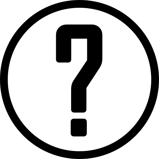 Question Mark In A Circle Free Icon - Question Mark (512x512)