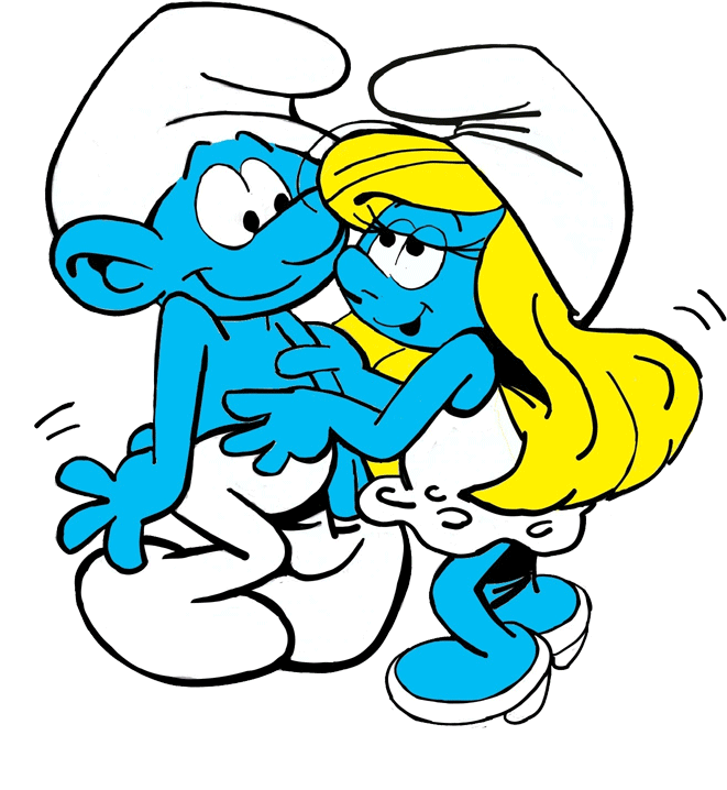 I Kissed A Smurf And I Liked It By Cjtwins - Love Smurfette (828x844)