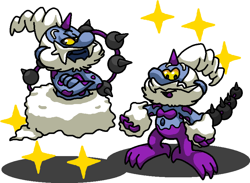 Shiny Thundurus Papa Smurf By Shawarmachine - The Smurfs (900x675)