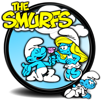 The Smurfs-i Love You By Edook - Smurfs (400x400)