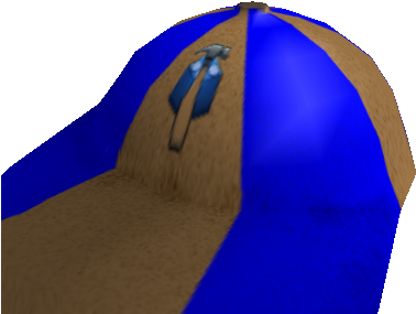 Blue Baseball Cap - Roblox Blue Baseball Cap (420x420)