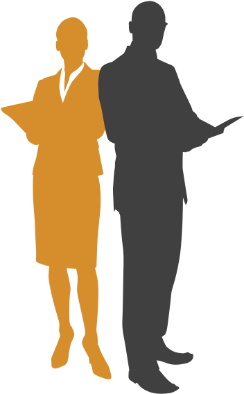 Lawyers Montreal - Silhouette-newslawyer Silhouette - Illustration (446x684)